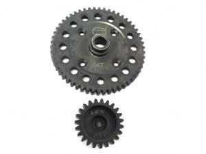 30 DEGREE NORTH DTT-7 SHORT COURSE TRUCK AND BWS-5B BUGGY High Speed Pinion and Spur Gear Kit (54T & 23T)